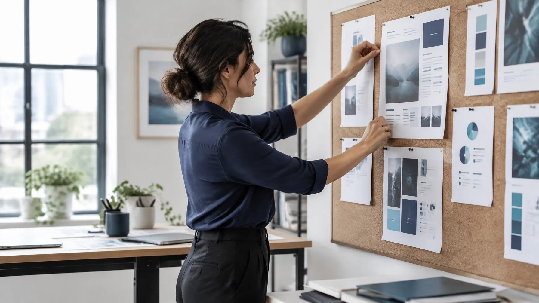 Strategist planning a marketing campaign
